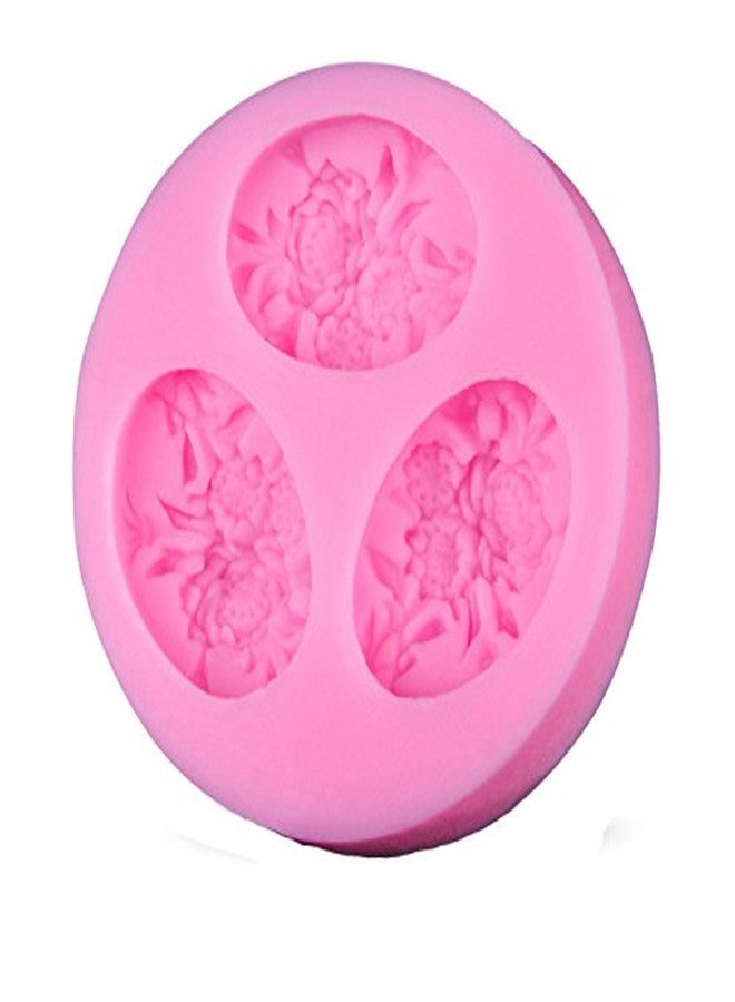 Futaba Three Flower Silicone Mold - Image 1
